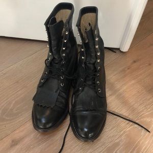 Justin Men’s Lace Up Work Boots